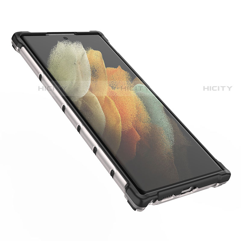 Funda Silicona Ultrafina Goma 360 Grados Carcasa S04 para Samsung Galaxy S21 Ultra 5G