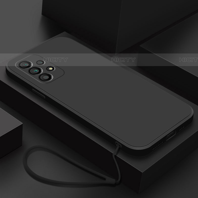 Funda Silicona Ultrafina Goma 360 Grados Carcasa S05 para Samsung Galaxy A33 5G Negro