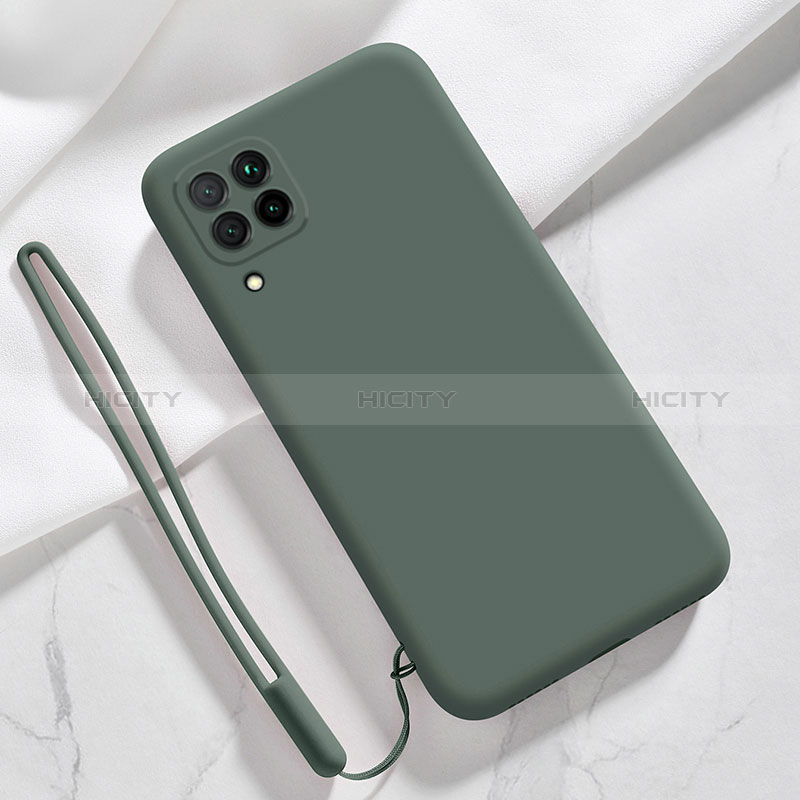 Funda Silicona Ultrafina Goma 360 Grados Carcasa S06 para Samsung Galaxy M12 Verde Noche