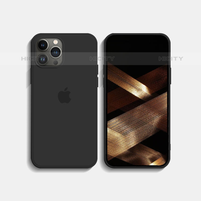 Funda Silicona Ultrafina Goma 360 Grados Carcasa S08 para Apple iPhone 15 Pro