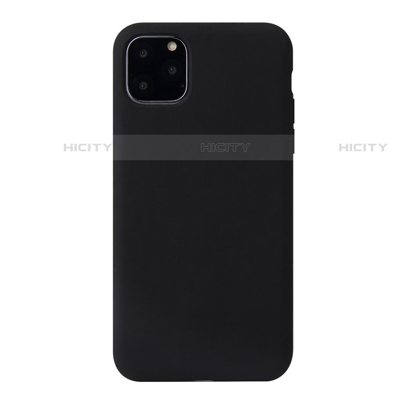 Funda Silicona Ultrafina Goma 360 Grados Carcasa Y01 para Apple iPhone 11 Pro Negro