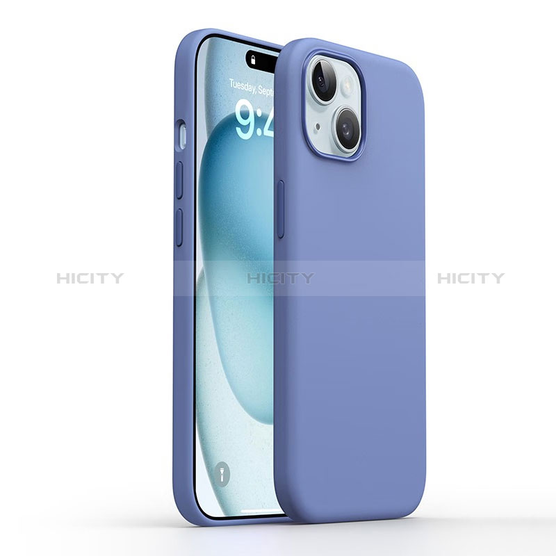 Funda Silicona Ultrafina Goma 360 Grados Carcasa YK1 para Apple iPhone 13 Azul