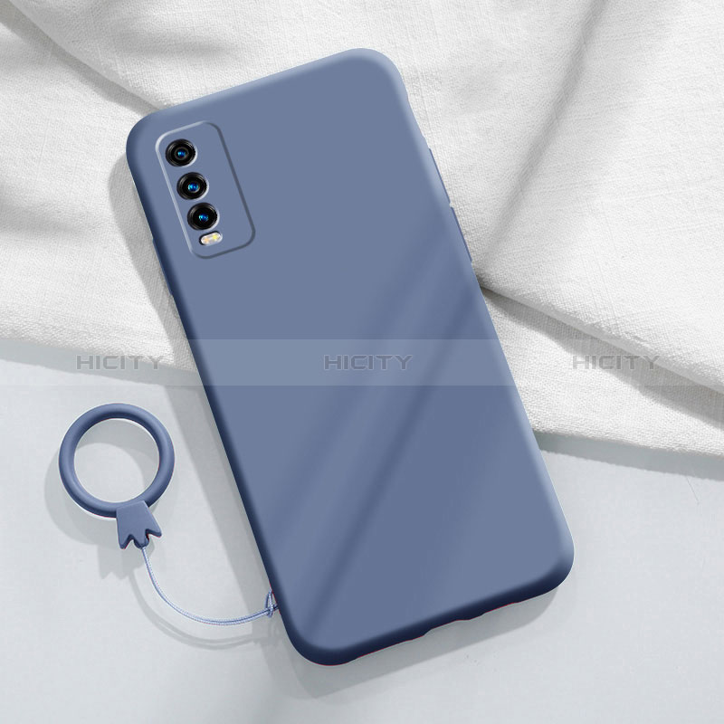 Funda Silicona Ultrafina Goma 360 Grados Carcasa YK1 para Vivo Y12s