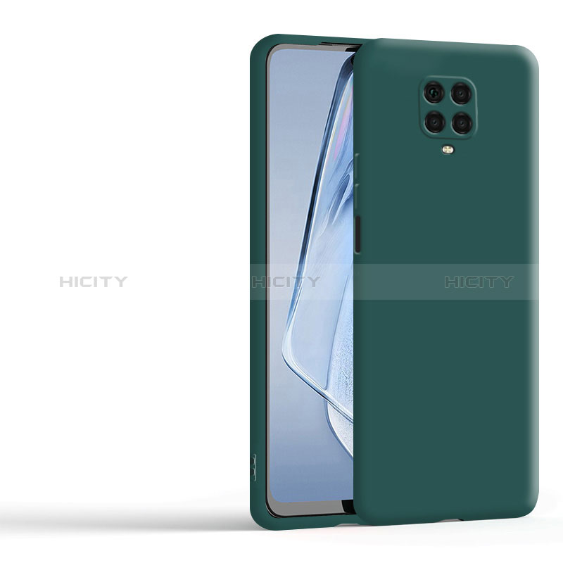 Funda Silicona Ultrafina Goma 360 Grados Carcasa YK1 para Xiaomi Redmi Note 9 Pro Verde