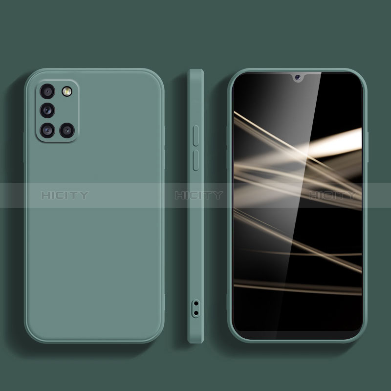 Funda Silicona Ultrafina Goma 360 Grados Carcasa YK2 para Samsung Galaxy A31 Verde Noche