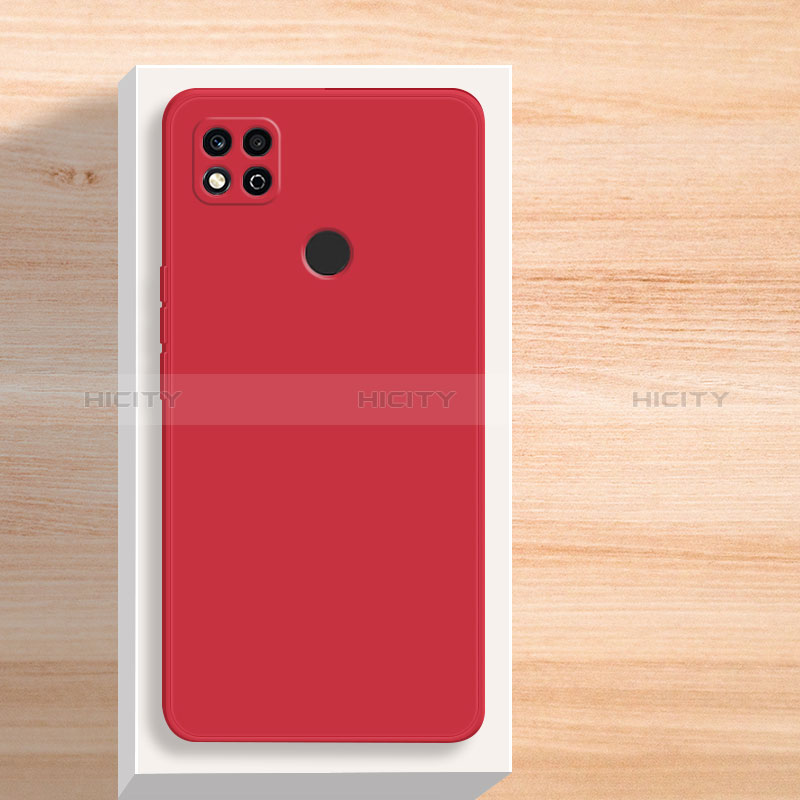 Funda Silicona Ultrafina Goma 360 Grados Carcasa YK2 para Xiaomi Redmi 10A 4G Rojo