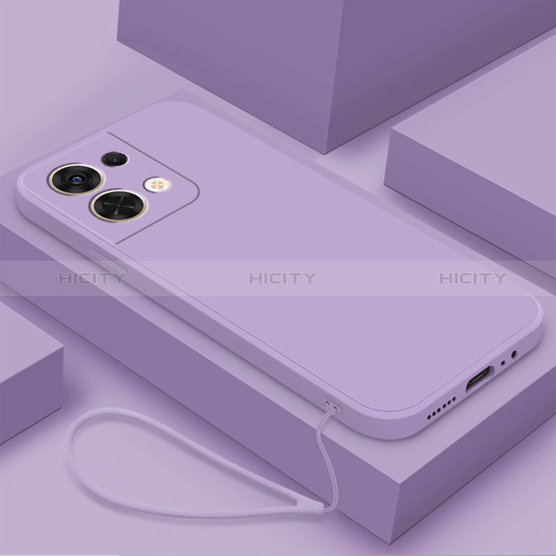 Funda Silicona Ultrafina Goma 360 Grados Carcasa YK2 para Xiaomi Redmi Note 13 Pro 5G Purpura Claro