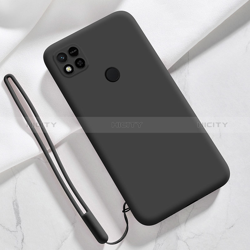 Funda Silicona Ultrafina Goma 360 Grados Carcasa YK3 para Xiaomi POCO C3 Negro