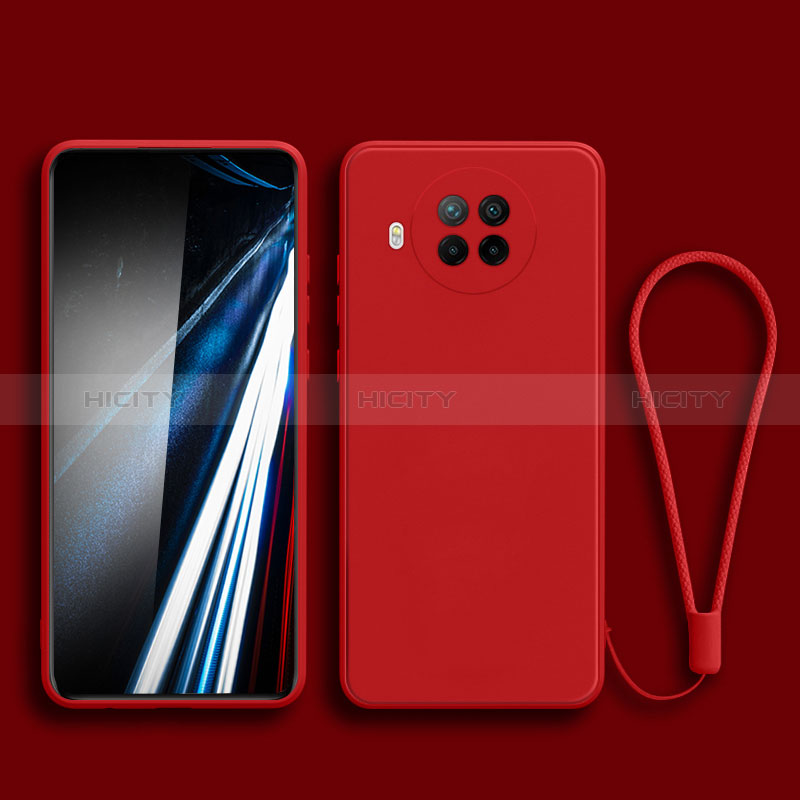 Funda Silicona Ultrafina Goma 360 Grados Carcasa YK4 para Xiaomi Mi 10T Lite 5G Rojo