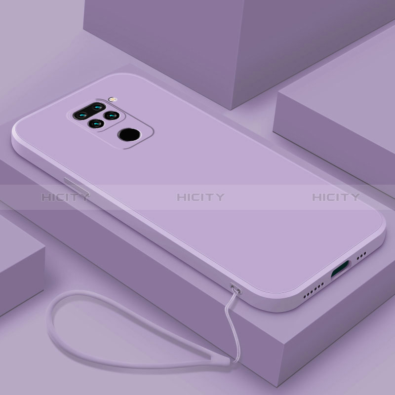 Funda Silicona Ultrafina Goma 360 Grados Carcasa YK4 para Xiaomi Redmi Note 9 Morado