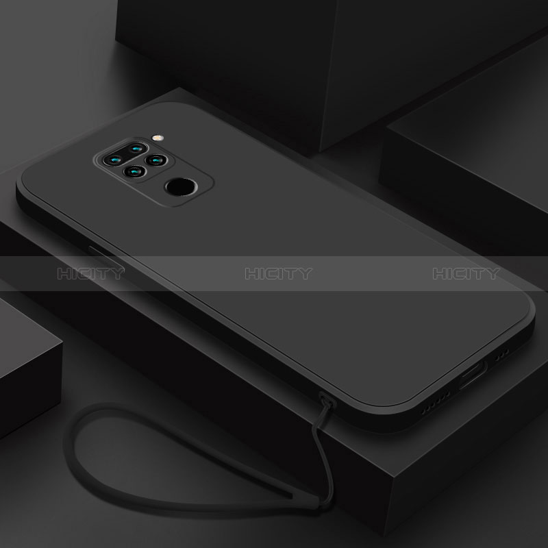Funda Silicona Ultrafina Goma 360 Grados Carcasa YK4 para Xiaomi Redmi Note 9 Negro