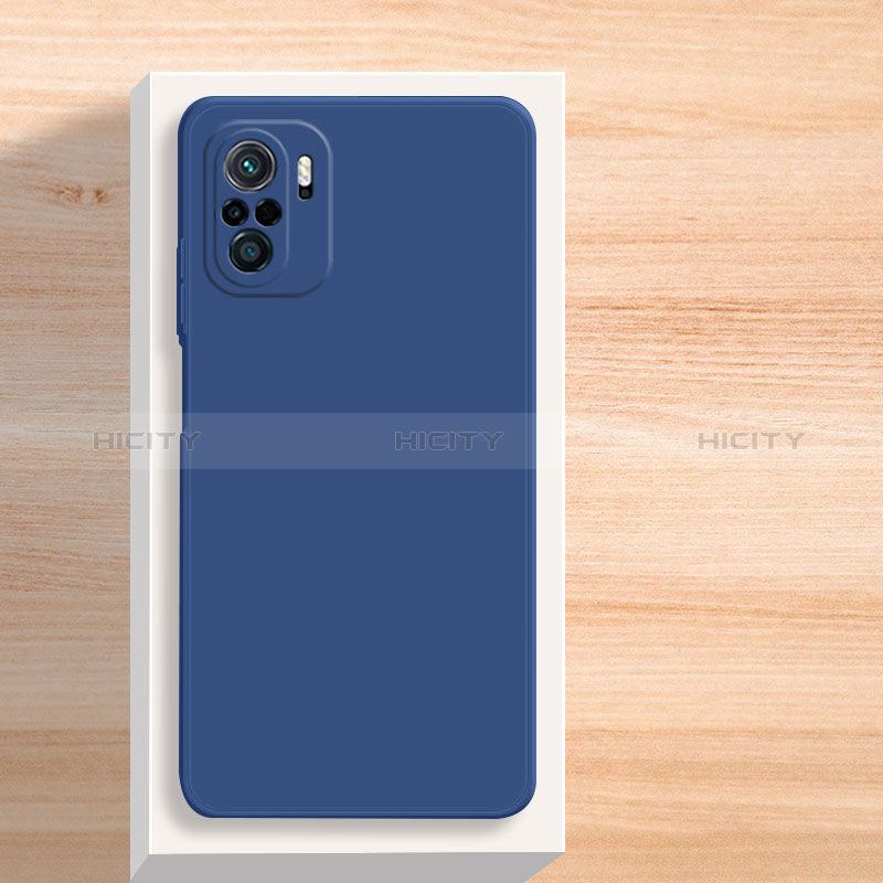 Funda Silicona Ultrafina Goma 360 Grados Carcasa YK5 para Xiaomi Mi 11i 5G Azul