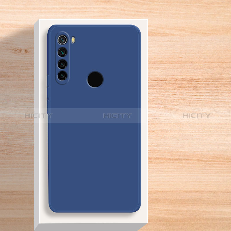 Funda Silicona Ultrafina Goma 360 Grados Carcasa YK5 para Xiaomi Redmi Note 8 (2021) Azul