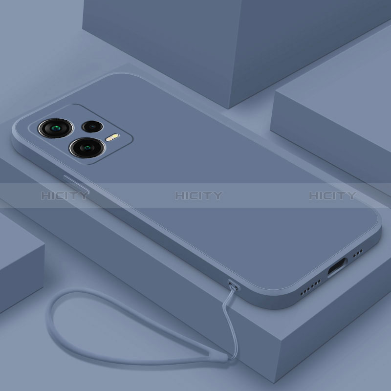 Funda Silicona Ultrafina Goma 360 Grados Carcasa YK6 para Xiaomi Redmi Note 12 5G Gris Lavanda