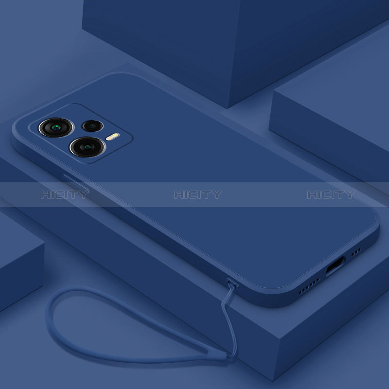 Funda Silicona Ultrafina Goma 360 Grados Carcasa YK6 para Xiaomi Redmi Note 12 Pro 5G Azul