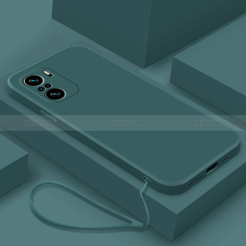 Funda Silicona Ultrafina Goma 360 Grados Carcasa YK7 para Xiaomi Mi 11i 5G Verde