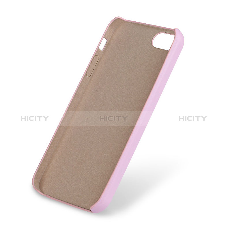 Funda Silicona Ultrafina Goma 360 Grados para Apple iPhone 5S Rosa