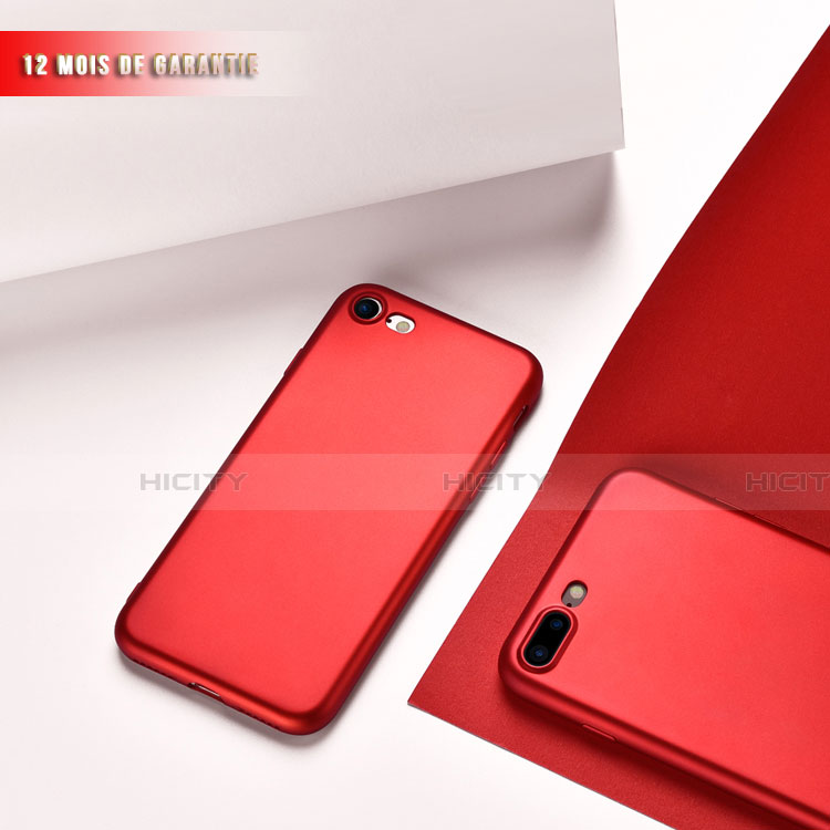 Funda Silicona Ultrafina Goma 360 Grados para Apple iPhone SE3 ((2022)) Rojo