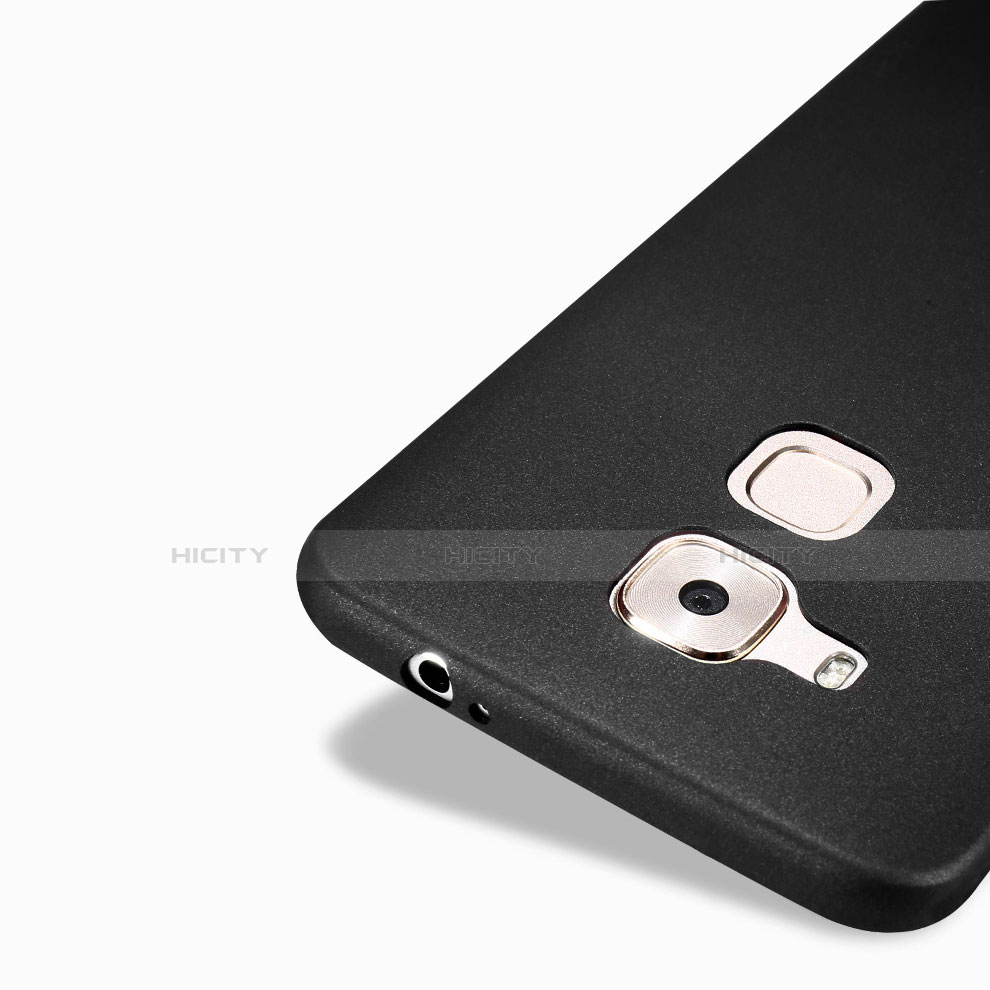 Funda Silicona Ultrafina Goma 360 Grados para Huawei G9 Plus Negro