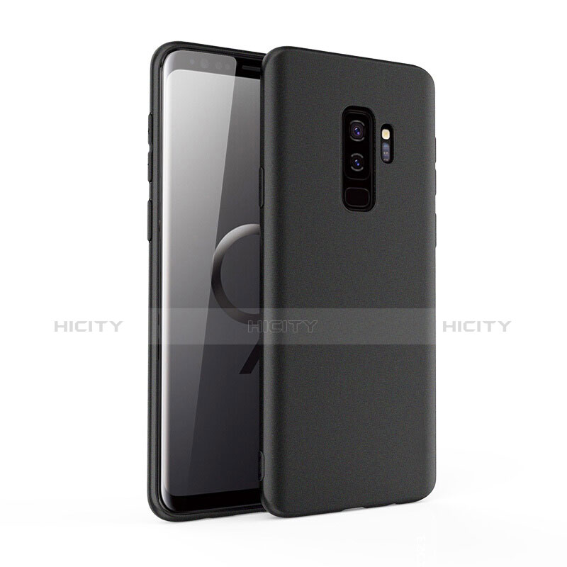 Funda Silicona Ultrafina Goma 360 Grados para Samsung Galaxy S9 Plus Negro
