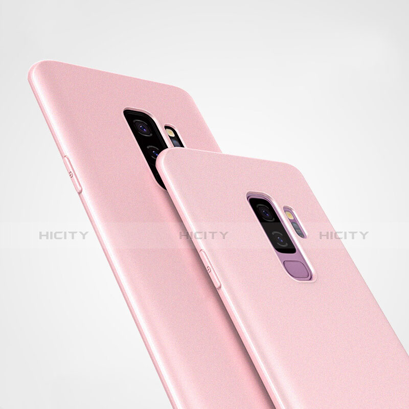 Funda Silicona Ultrafina Goma 360 Grados para Samsung Galaxy S9 Plus Rosa