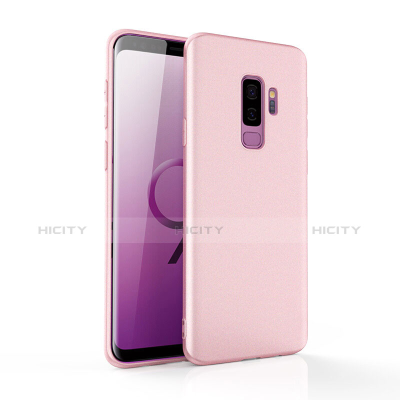 Funda Silicona Ultrafina Goma 360 Grados para Samsung Galaxy S9 Plus Rosa