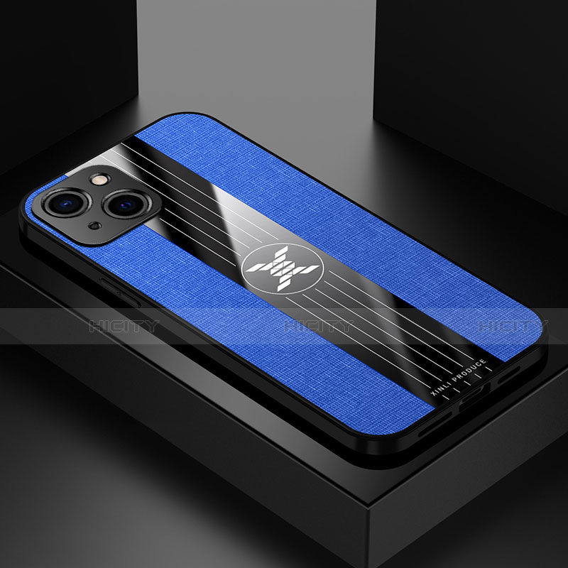Funda Silicona Ultrafina Goma Carcasa A04 para Apple iPhone 13 Azul
