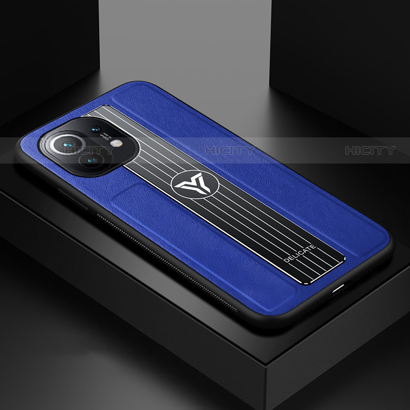 Funda Silicona Ultrafina Goma Carcasa C01 para Xiaomi Mi 11 5G Azul