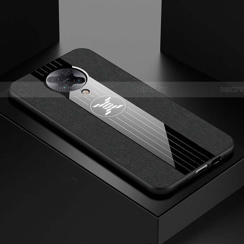 Funda Silicona Ultrafina Goma Carcasa C01 para Xiaomi Redmi K30 Pro 5G Negro