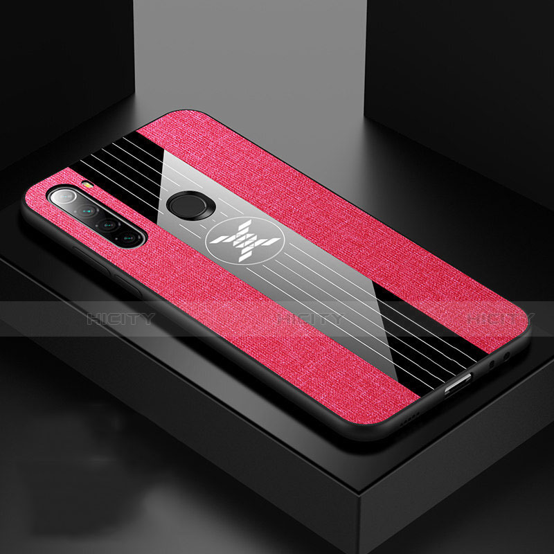 Funda Silicona Ultrafina Goma Carcasa C01 para Xiaomi Redmi Note 8 Rosa Roja
