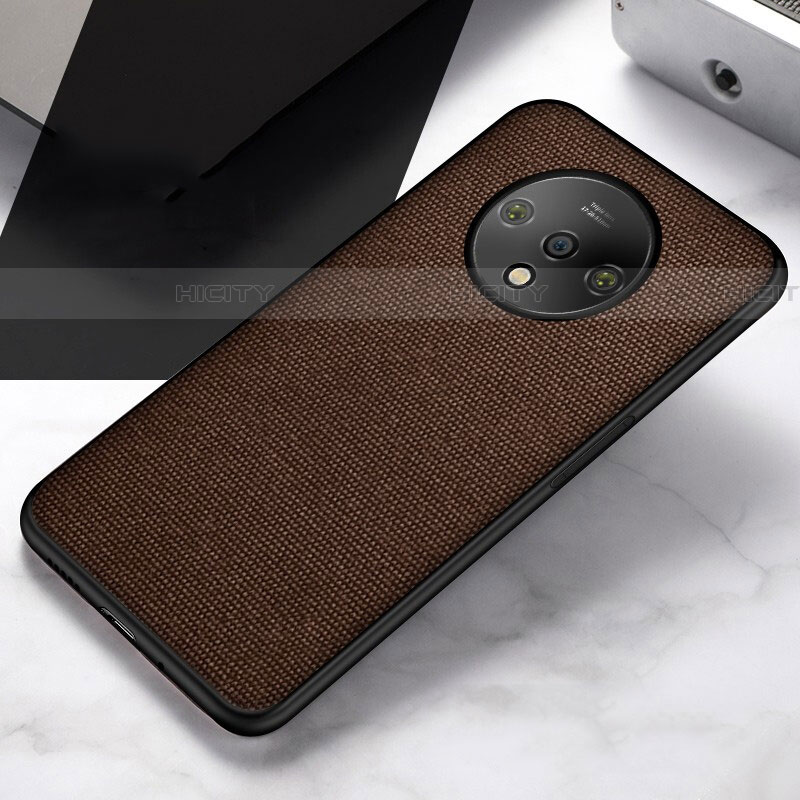 Funda Silicona Ultrafina Goma Carcasa C02 para OnePlus 7T Marron