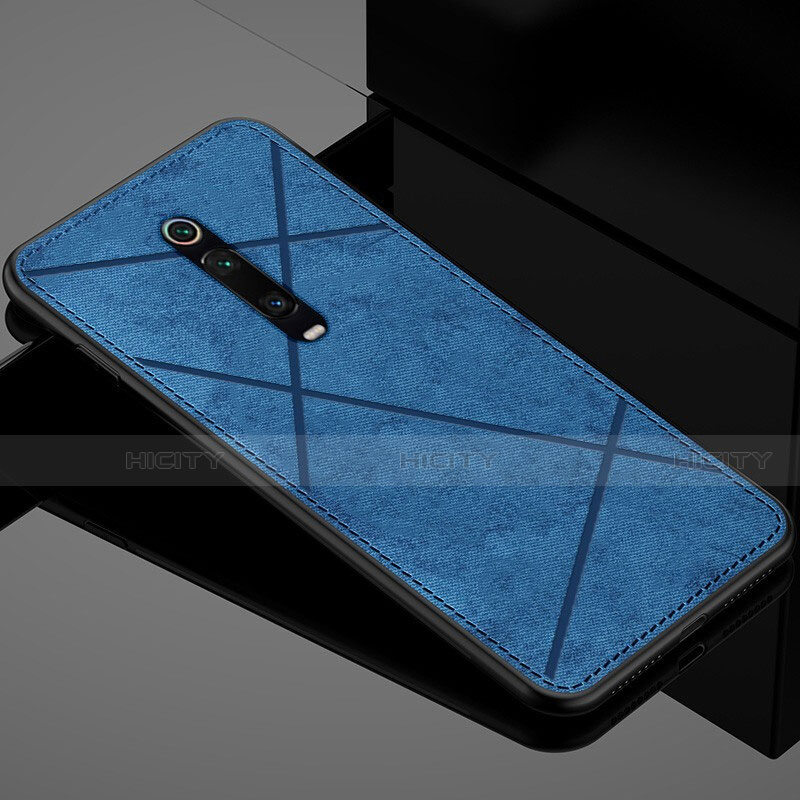 Funda Silicona Ultrafina Goma Carcasa C03 para Xiaomi Mi 9T Pro Azul