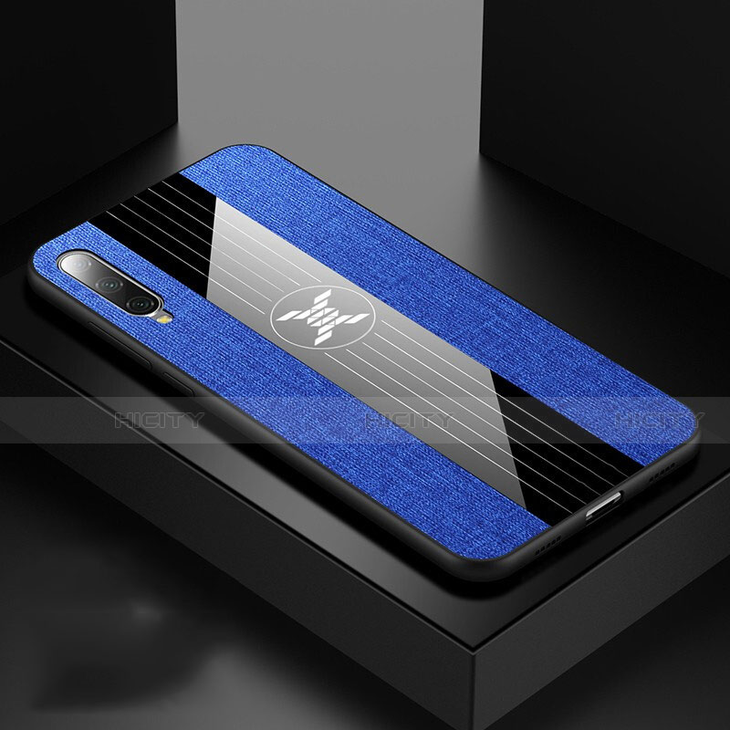Funda Silicona Ultrafina Goma Carcasa C04 para Xiaomi Mi A3 Azul