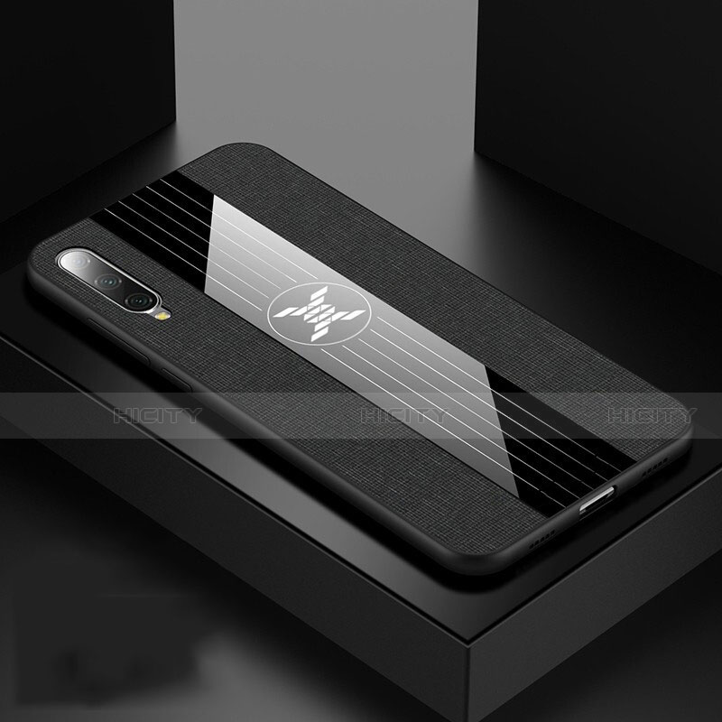 Funda Silicona Ultrafina Goma Carcasa C04 para Xiaomi Mi A3 Negro