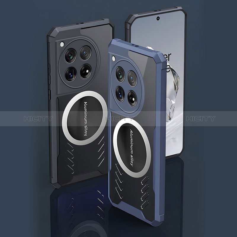 Funda Silicona Ultrafina Goma Carcasa con Mag-Safe Magnetic P01 para OnePlus Ace 3 5G