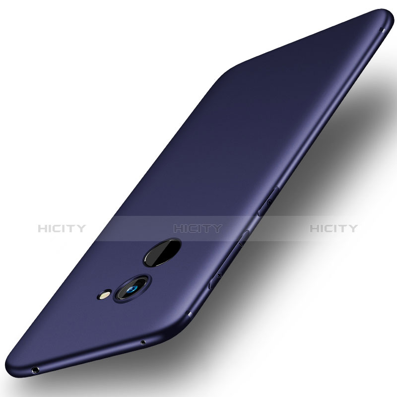 Funda Silicona Ultrafina Goma Carcasa S01 para Huawei Enjoy 7 Plus Azul