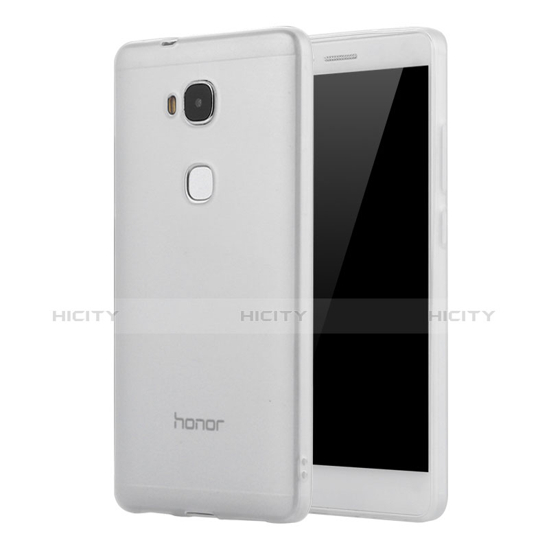 Funda Silicona Ultrafina Goma Carcasa S01 para Huawei Honor 5X Claro