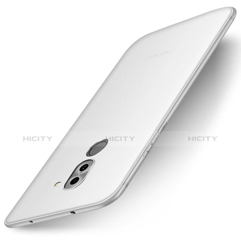 Funda Silicona Ultrafina Goma Carcasa S01 para Huawei Honor 6X Pro Blanco