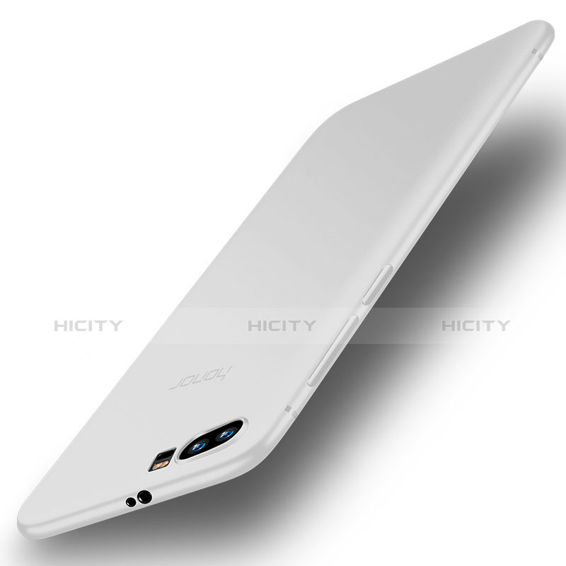 Funda Silicona Ultrafina Goma Carcasa S01 para Huawei Honor 9 Premium Blanco
