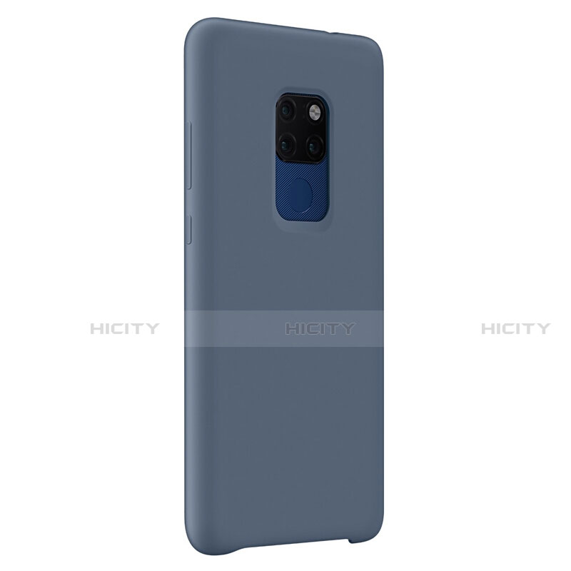 Funda Silicona Ultrafina Goma Carcasa S01 para Huawei Mate 20 Azul