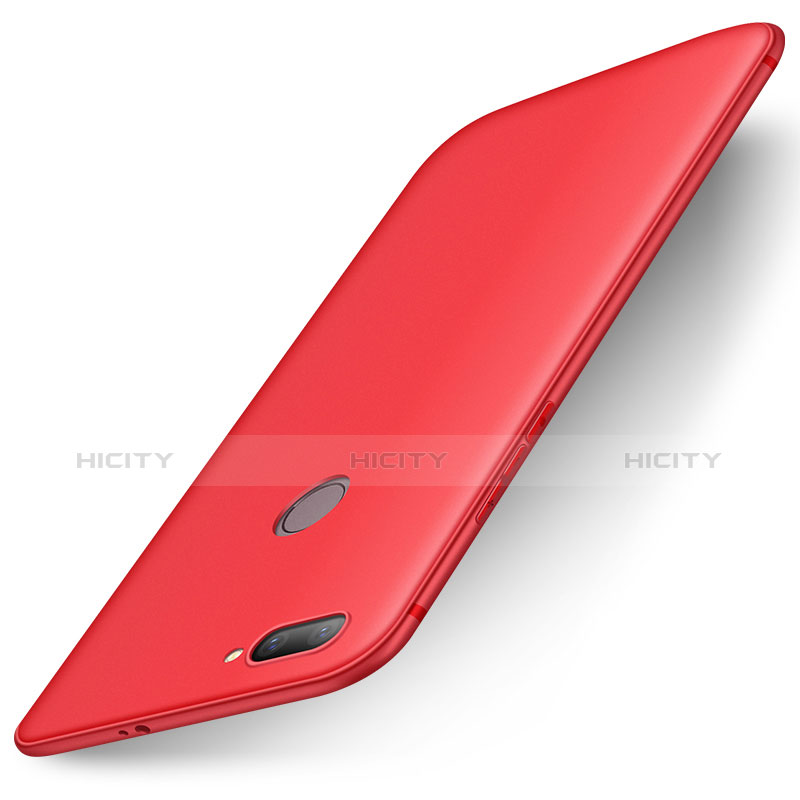 Funda Silicona Ultrafina Goma Carcasa S01 para Huawei Nova 2 Plus Rojo
