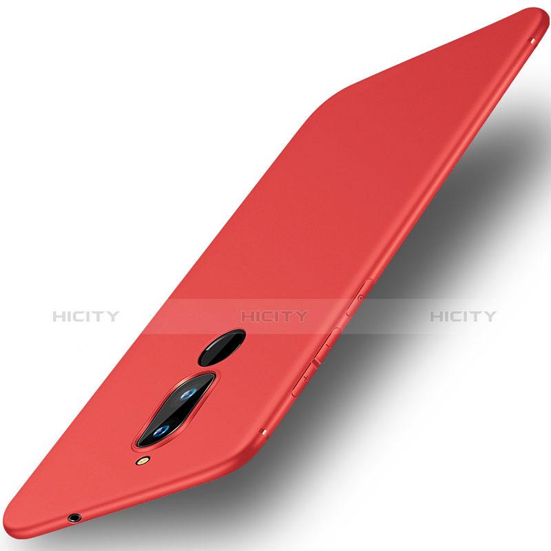 Funda Silicona Ultrafina Goma Carcasa S01 para Huawei Nova 2i Rojo