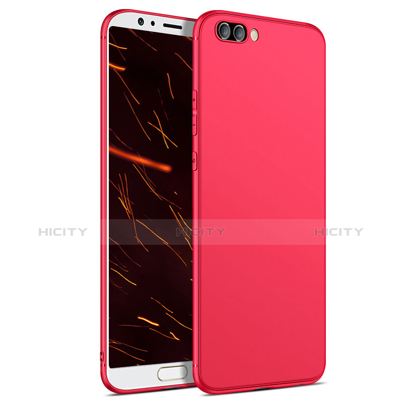 Funda Silicona Ultrafina Goma Carcasa S01 para Huawei Nova 2S Rojo