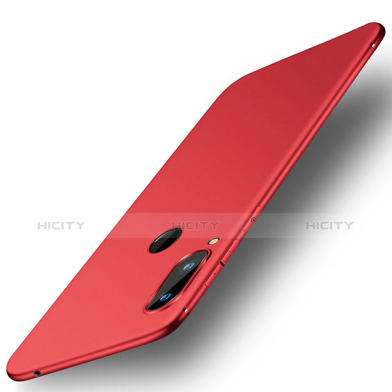 Funda Silicona Ultrafina Goma Carcasa S01 para Huawei Nova 3 Rojo