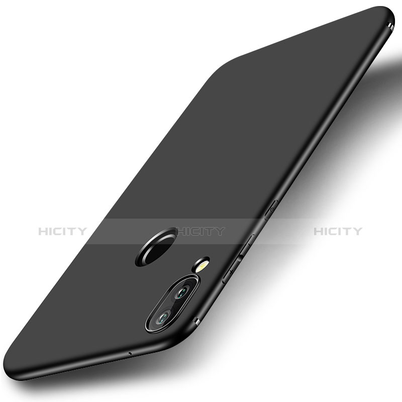 Funda Silicona Ultrafina Goma Carcasa S01 para Huawei Nova 3e Negro