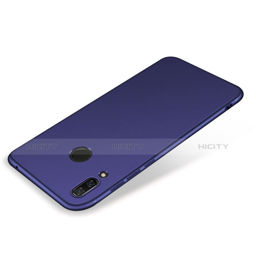 Funda Silicona Ultrafina Goma Carcasa S01 para Huawei P Smart+ Plus Azul