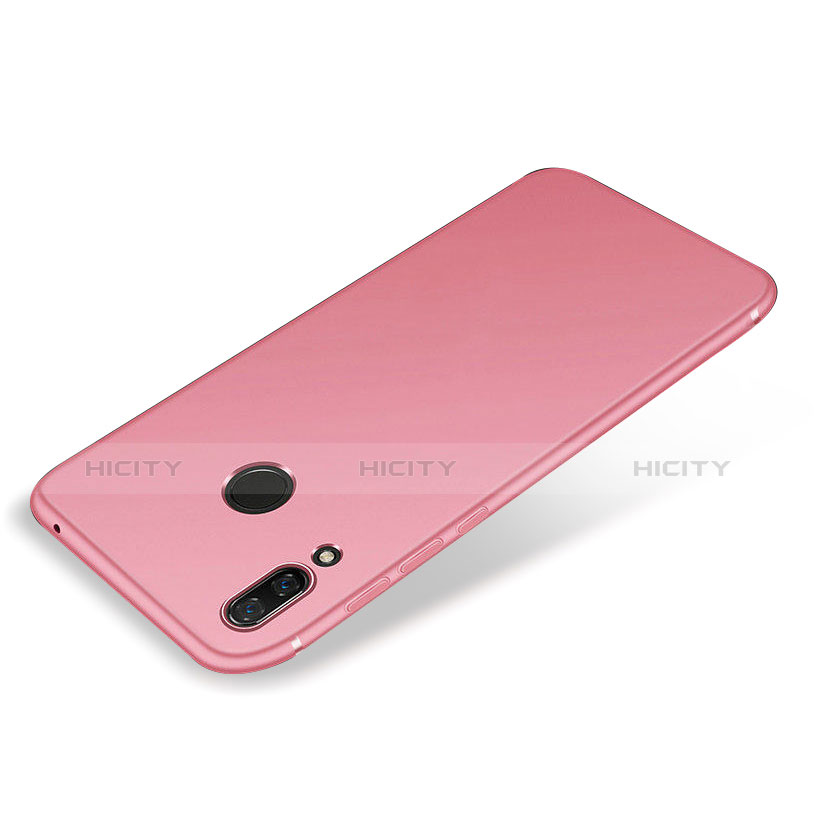 Funda Silicona Ultrafina Goma Carcasa S01 para Huawei P Smart+ Plus Rosa