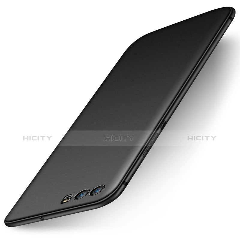 Funda Silicona Ultrafina Goma Carcasa S01 para Huawei P10 Negro