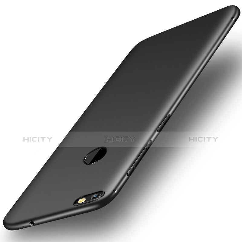 Funda Silicona Ultrafina Goma Carcasa S01 para Huawei P9 Lite Mini Negro