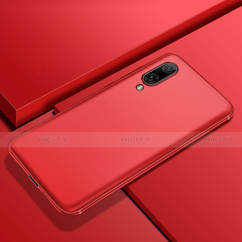 Funda Silicona Ultrafina Goma Carcasa S01 para Huawei Y7 (2019) Rojo